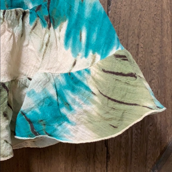 tiered Guess miniskirt with wide elastic waist, XS - Picture 4 of 7